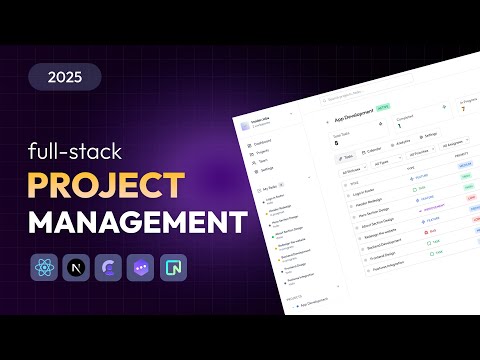 Build and Deploy Full Stack Project Management App using React js | PERN Stack Project 2025