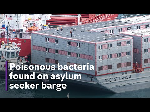 Asylum seekers moved from Bibby Stockholm barge after legionella bacteria found