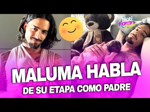 Maluma habla de su nueva etapa como papá y muestra la carita de su bebé París