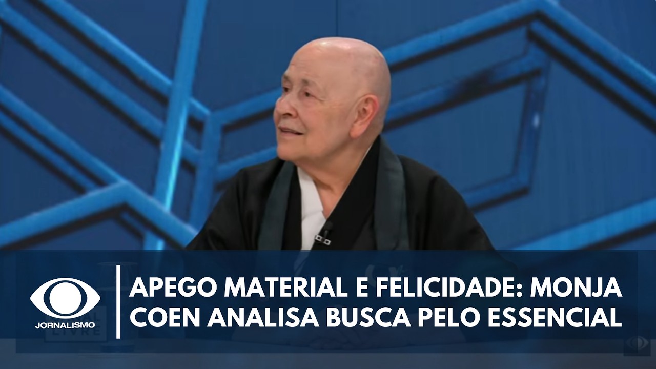 Apego material e felicidade: Monja Coen analisa busca pelo essencial