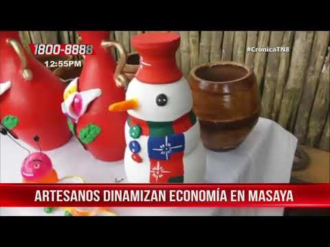 Artesanos de Masaya dinamizan su economía con época decembrina – Nicaragua