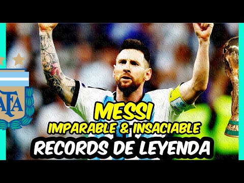 LEO MESSI y los RÉCORDS de LEYENDA que COLECCIONA!