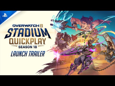 Overwatch 2 - Season 18: Stadium Quickplay Trailer | PS5 & PS4 Games