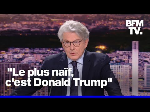 Guerre en Ukraine, droits de douane, Donald Trump... L'interview en intégralité de Thierry Breton
