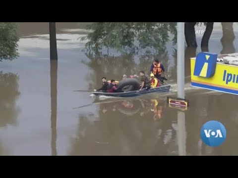 Brasil: grande parte de Porto Alegre debaixo de água