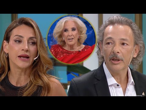 Fabián Vena y Eleonora Wexler coincidieron con Mirtha sobre la calidad del teatro que hay en el país