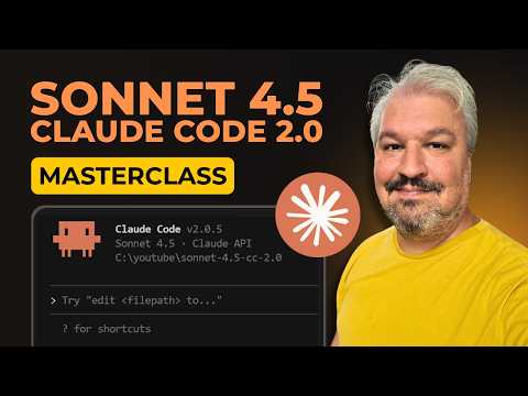 Claude Sonnet 4.5 + Claude Code 2.0: Agentic Coding Masterclass