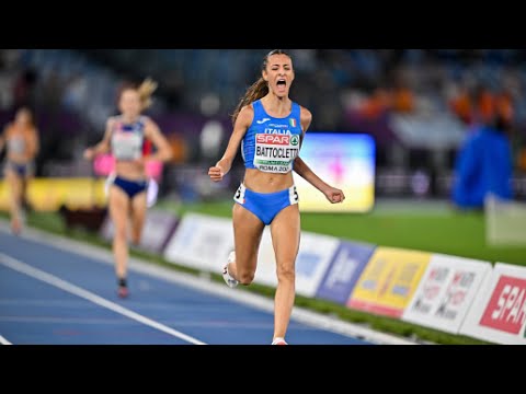 Oro di Battocletti nei 5000 metri femminili - Europei di Atletica 07/06/2024