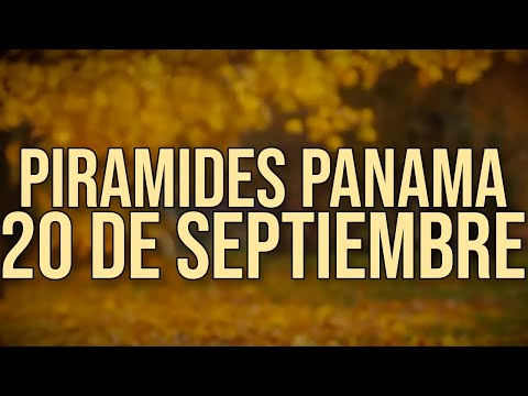 Pirámides de la suerte para el Miércoles 20 de Septiembre 2023 Lotería de Panamá