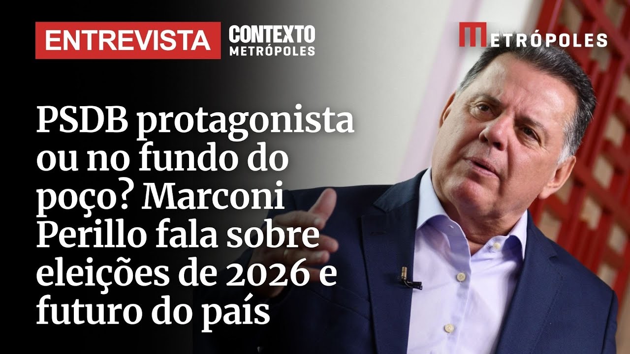 PSDB protagonista ou no fundo do poço Marconi Perillo fala sobre eleições de 2026 e futuro do país