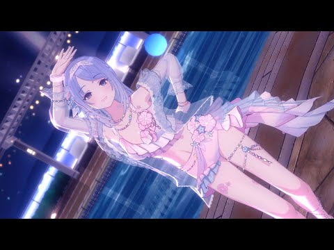 4K 縦型動画 (水着 鈴木羽那SSR フォーカス)「Summer Night Paradise」【シャニソン/Shiny Colors Song for Prism MV】