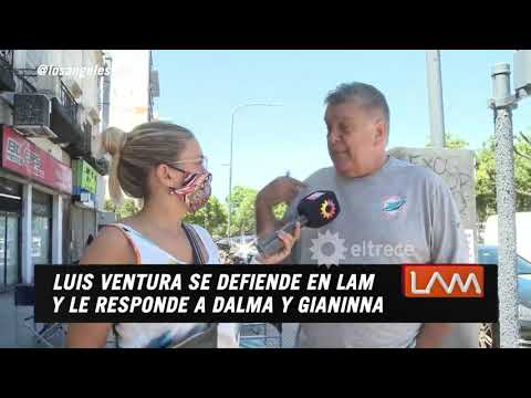 Re caliente, Luis Ventura les responde duramente a Dalma y Gianinna y amenaza con abrir más la boca