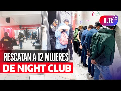 RESCATAN A 12 MUJERES de NIGHT CLUB que usaba fachada de academia de baile en AREQUIPA | #LR