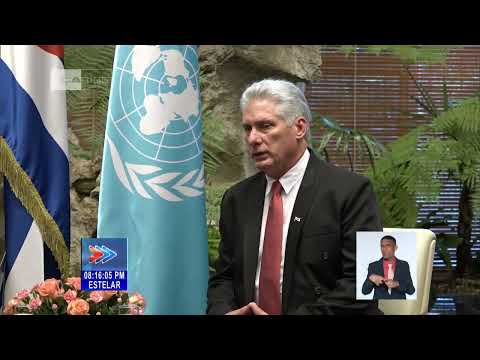 Recibe Díaz-Canel en Cuba a Secretario General de Naciones Unidas, Antonio Guterres