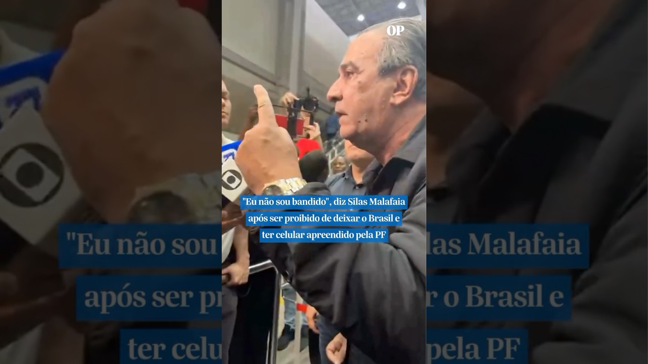 “Eu não sou bandido”, diz Malafaia após ser proibido de deixar o Brasil e ter celular apreendido