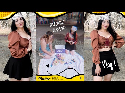 Vlog: UN DIA CONMIGO EN EL CAMPO CON AMIGOS *Mini Picnic Kpop Army*