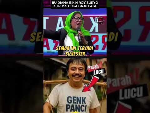 STRESSS! ROY SURYO BUKA BAJU DI DEPAN PUBLIK