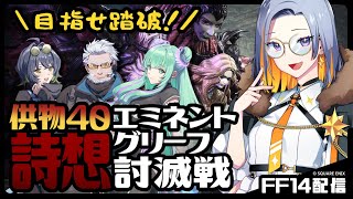 【FF14】詩想エミネントグリーフQ40攻略 Day4【ピルグリム・トラバース】