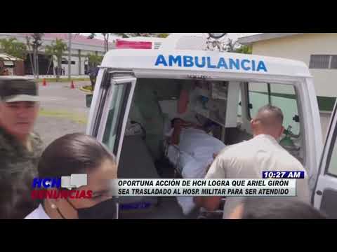 Ingresado al Hospital Militar, joven motociclista atropellado junto a fémina en SPS