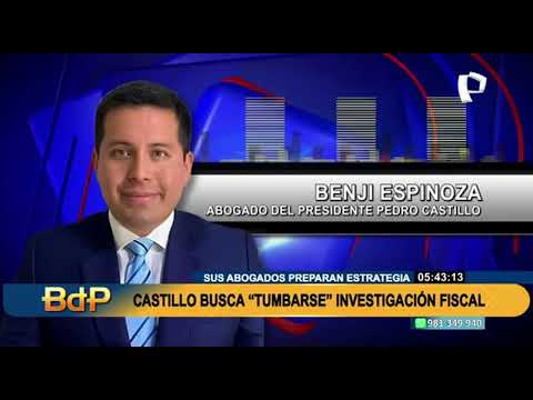 Fiscalía solicitaría levantamiento del secreto bancario, tributario y telefónico de Pedro Castillo