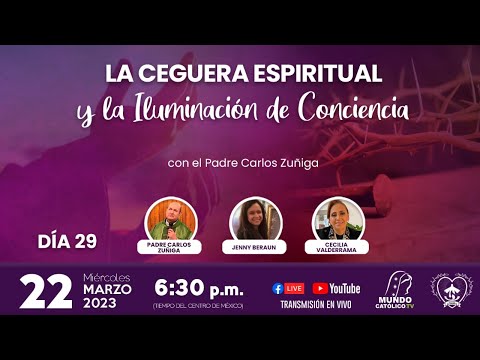 Dia 29.- La ceguera espiritual y la iluminación de conciencia P. Carlos Zuñiga