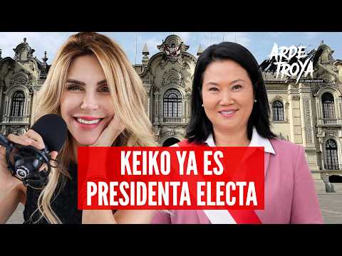JNE PROCLAMA A KEIKO FUJIMORI: ANALIZAMOS EL FIN DE LA BATALLA ELECTORAL | ARDE TROYA