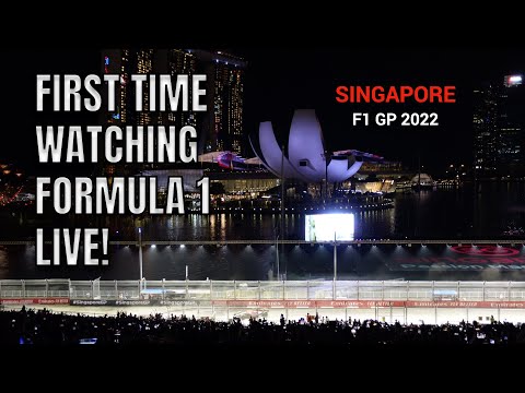 FIRST TIME WATCHING FORMULA 1 LIVE Singapore Formula 1 2022 Marina Bay