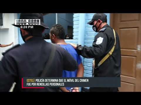Capturado por matar a puñaladas a un hombre en La Montañita, Estelí - Nicaragua