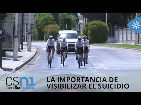 El club deportivo SUMA+ recorre 1.000 kilómetros en bicicleta para concienciar sobre el suicidio