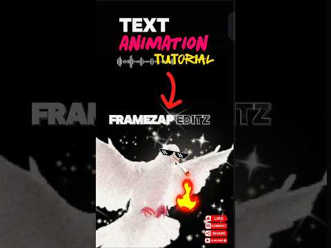 ⚡ CapCut’s Secret 🤫 Laser Cut Text Effect ✨ | FrameZap EDITz 🔥