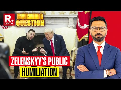 Burning Question LIVE: Zelenskyy Takes The Bait In Oval Office, US-Ukraine Diplomatic Breakdown