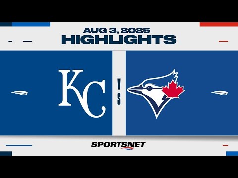 MLB Highlights | Royals vs. Blue Jays - August 3, 2025