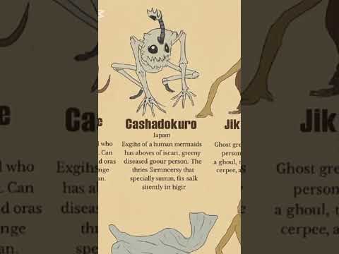 Types of Mythical Creatures l Jikininki l Like l Subscribe