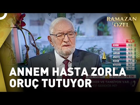 Hasta Olan Kişi Fidye Vermeli Mi? | Necmettin Nursaçan'la İftar Saati