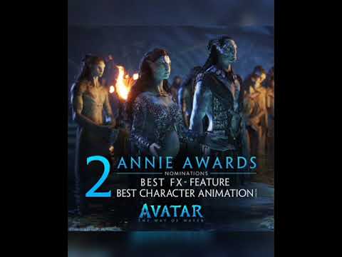 Congratulations to #AvatarTheWayofWater for their two #AnnieAwards nominations