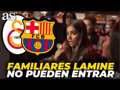 LA MADRE y la NOVIA de <strong>LAMINE</strong> tuvieron problemas <strong>en</strong> el GALATASARAY - BARÇA: NO les dejaban ENTRAR