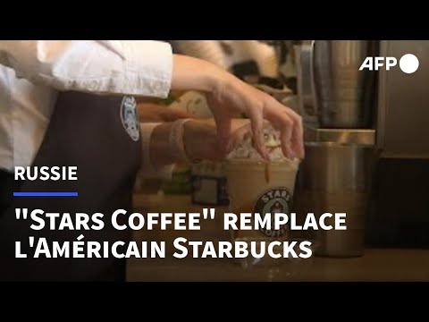 À Moscou, un Stars Coffee russe remplace l'américain Starbucks | AFP