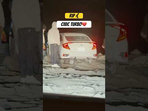 Civic turbo 💔😕 #civiclovers #civicturbo #carlover #trending #wahajawan