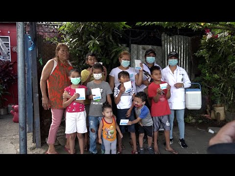 Avanza vacunación contra contra la Covid-19 en el distrito V de Managua