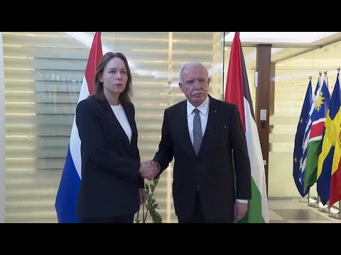 Netherlands FM meets her Palestinian counterpart in the West Bank