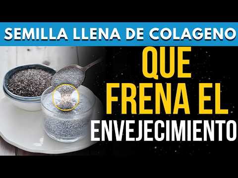 4 SEMILLAS que ESTIMULAN el COLÁGENO de FORMA NATURAL y mantienen la PIEL JOVEN