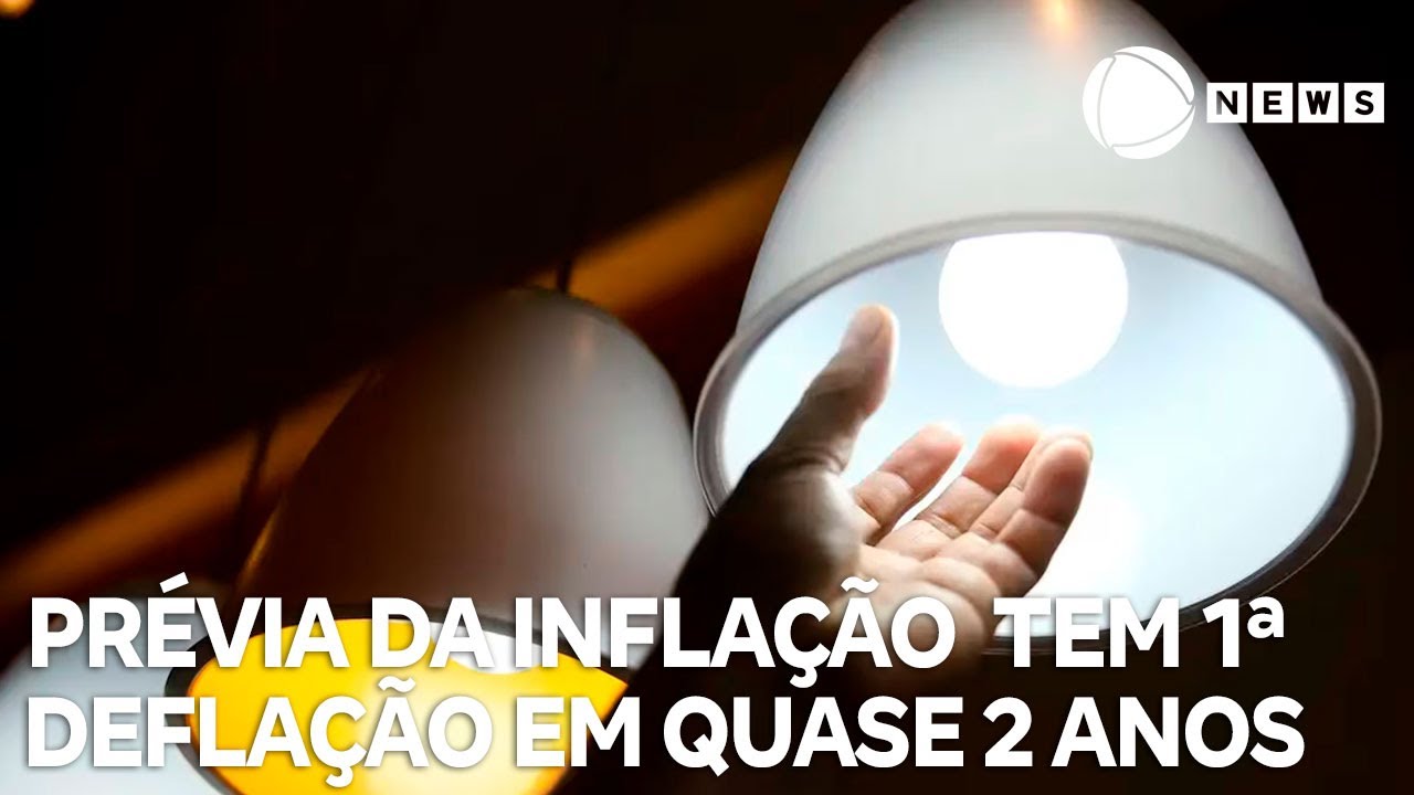 Prévia da inflação tem 1ª deflação em quase dois anos