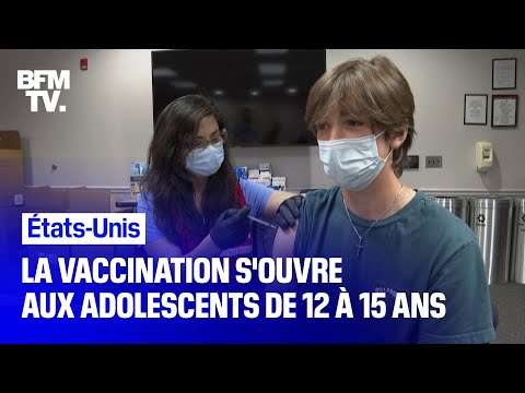États-Unis: la vaccination s'ouvre aux adolescents de 12 à 15 ans