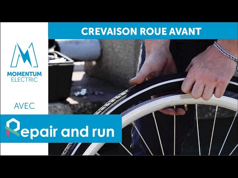 TUTO : Comment changer sa roue AVANT - Momentum Electric x Repair and Run