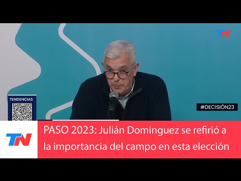 Unión por la Patria encarna la Argentina de la producción y el trabajo, Julián Dominguez