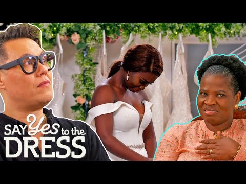Video: Gok Helps Bride After Mum Threatens To Not Attend The Wedding | Say Yes To The Dress: Lancashire