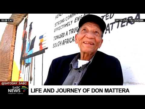 Poet, writer and anti-apartheid activist Don Mattera's profile