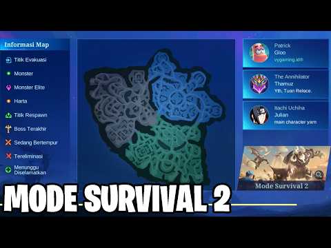 MODE SURVIVAL HADIR KEMBALI DENGAN KONSEP YANG BARU - YUK SIMAK PENJELASAN CARA MAIN NYA! MLBB