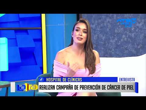 Hospital de Clínicas lleva adelante una campaña de prevención de cáncer de piel