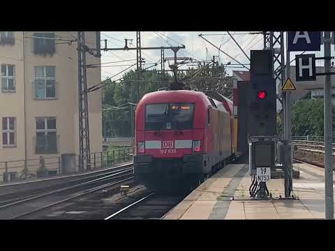 Trains at Berlin Friedrichstraße 10/07/23￼